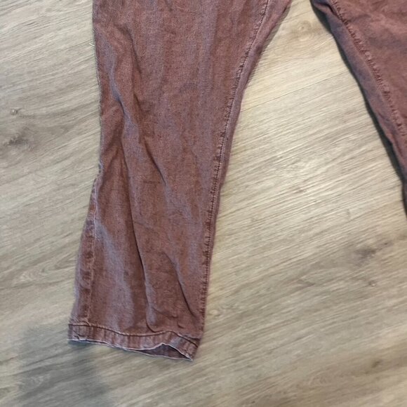 Anthropologie pilcro wide leg pants Brown Tie Waist XL - Picture 2 of 8